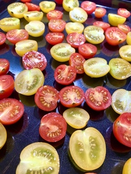Å bake tomatene først gir smaksdybde