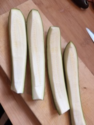 Fjern den svampaktige kjernen