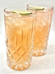 Gin,  sitron og ingefærøl