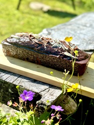 Sommerkake - lett og frisk sjokoladekake 