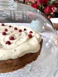 Myk pepperkake med ostekrem