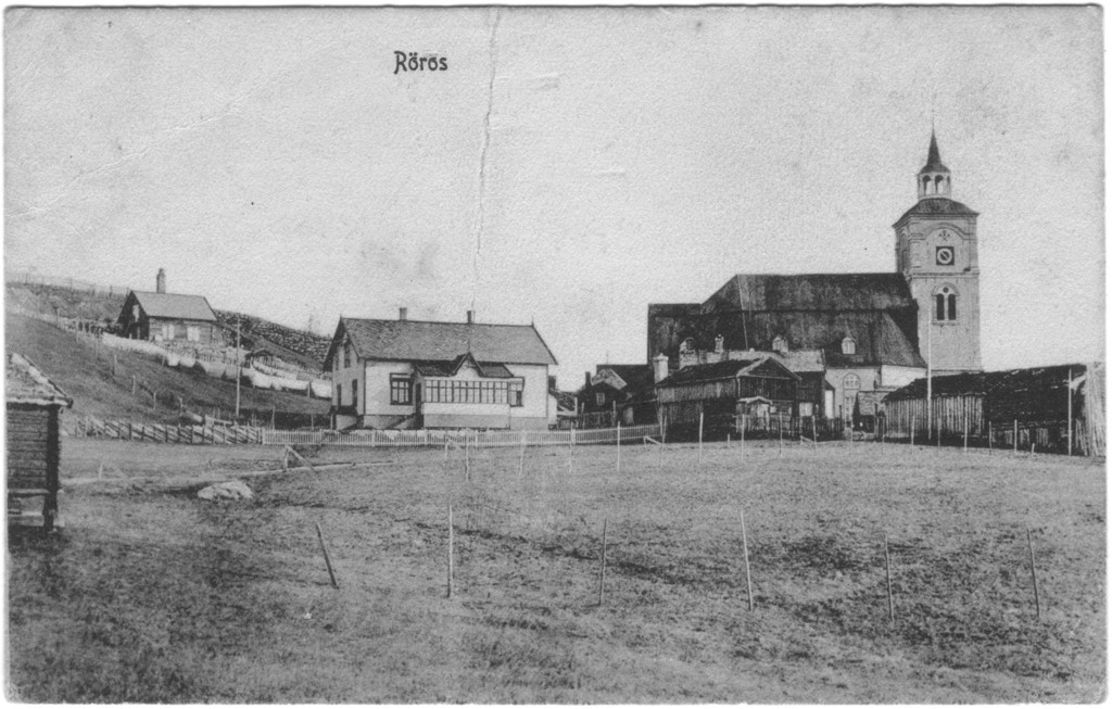 Postkort 1908. Postkort 1908.