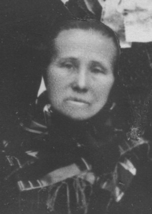 Stammor Ane Olsdatter Sund ca 1860.